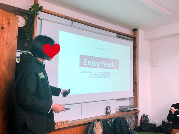 抜群のプレゼン能力（撮影:しめサバ子）