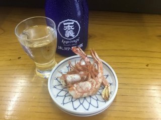 冷凍でもOK！ 網で焼くだけで美味しく簡単な「焼き甘エビ」