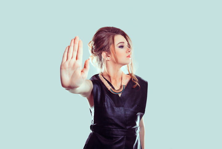 「NO！」を突きつけられる前に（写真:iStock）