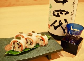 簡単だけど見た目は華やか「千枚漬け寿司」おもてなしにも