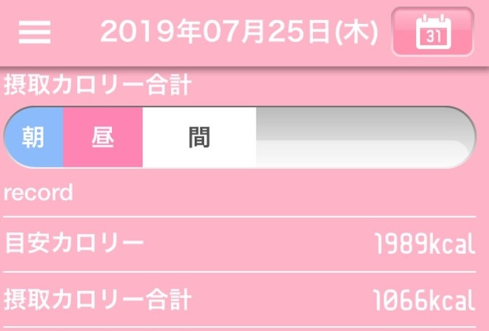 著者の場合、一日に摂取していいカロリーは1989cal（写真:東城ゆず）