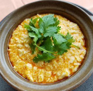 お肉を使わないからサッパリヘルシー「白いマーボー豆腐」