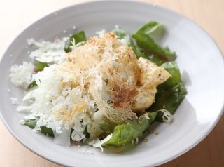 生のカリフラワーを使うのがポイント！「いもフラワー」