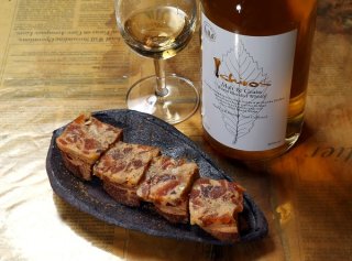 「干し柿バター」切って“酒マリネ”をして混ぜて待つだけ！