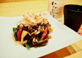 「海苔の佃煮チンジャオロース」具と絡む濃厚なコクと照り