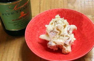 「マカポテサラダ」銀座の女性への心配りが込められた一品