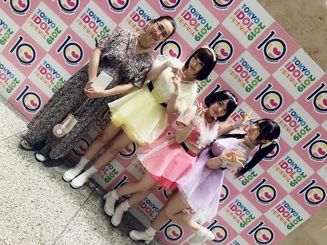 2019年8月マシュマロ３ｄ＋は東京アイドルフェスティバルに出演（提供写真）