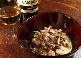 「アサリとソーセージのシェリー風味」本格タパスに大変身!