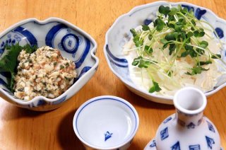 「山芋のたたきとホタテ大根」困ったときの簡単おつまみ