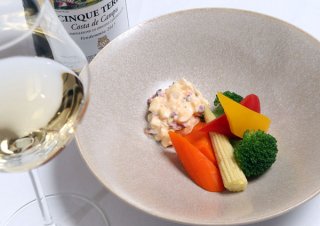 「温野菜と漬物タルタルソース」ご飯のお供がイタリアンに!