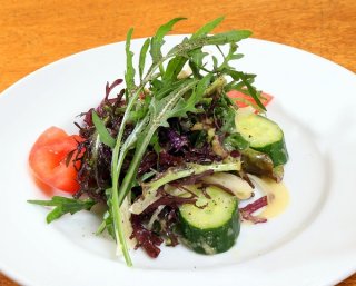 「新玉ネギの和風ビネグレットサラダ」煮切り醤油でコク出し