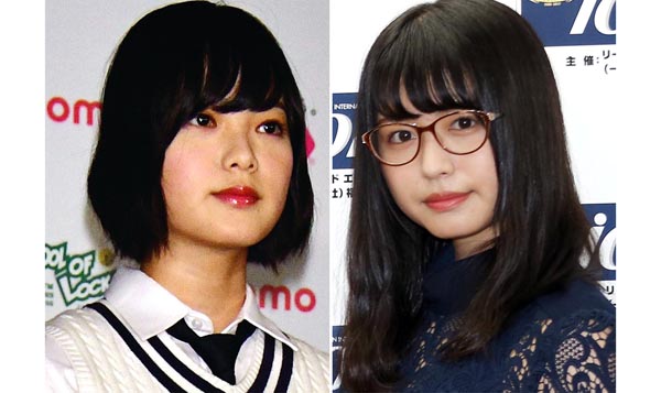 どんな試練が訪れようともお互いを支え合った平手（左）と長濱（右）／（Ｃ）日刊ゲンダイ