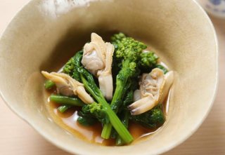 使う食材は2つだけ「菜の花のからし和え」は春らしさ満開！