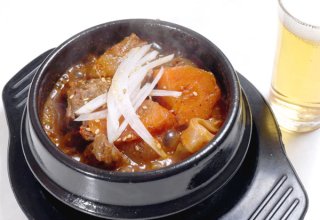 時短レシピ！ コチュジャン風味の 「韓国風牛すじ煮込み」