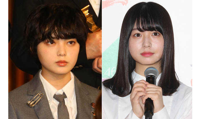 欅坂46卒業に際し平手愛を爆発させた長濱（右）と当時から彼女の復帰を望んでいたと思われる平手（左）／（Ｃ）日刊ゲンダイ