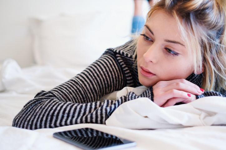 ビデオ通話を拒否される…（写真:iStock）