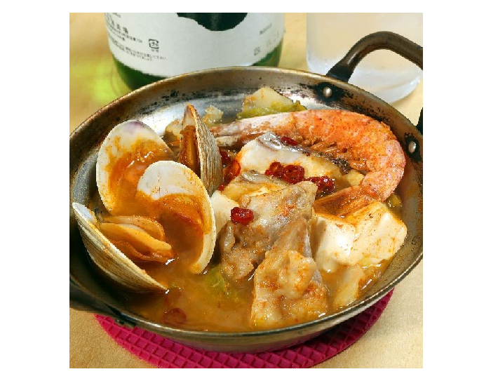 合う酒＝ビール、ハイボール、白ワイン（Ｃ）コクハク