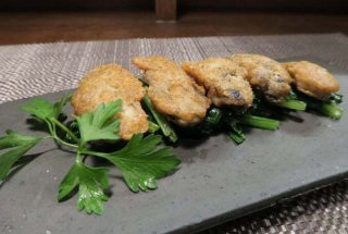 パン粉いらずで簡単「牡蠣のピカタ ブラックペッパー風味」