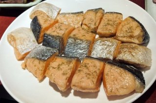 サイコロ鮭ステーキ 2020.11.5（木）