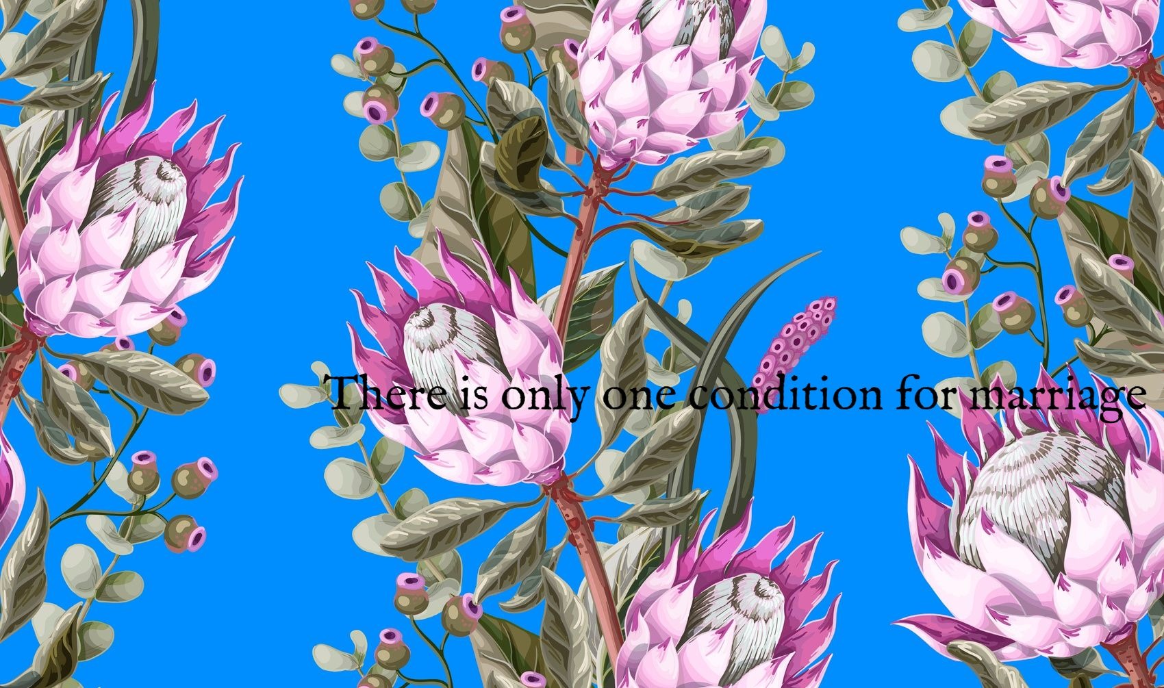 結婚の条件はたった1つ