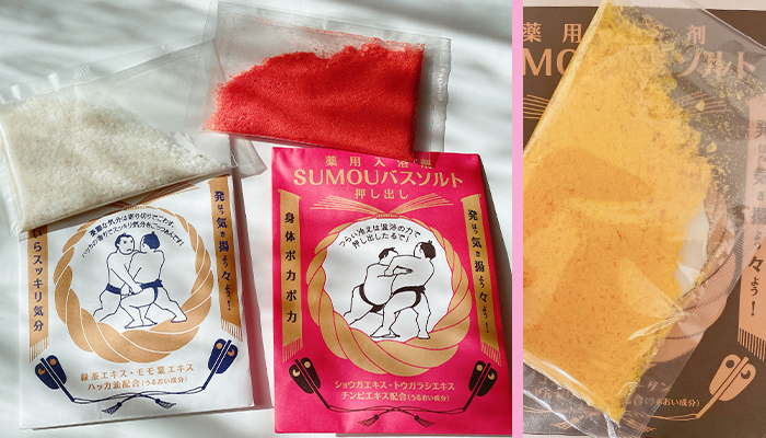 SUMOU バスソルト／￥180（税別）／（写真:canちゃん）