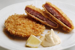 「ネクストなハムカツ」サラミを使って驚くほどジューシーに