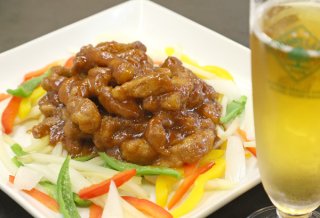 「カレー風味酢豚」カレー粉とお酢のコラボで絶妙な味わいに