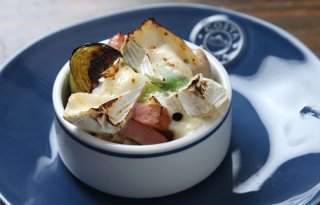 弁当のおかずにも「芽キャベツとベーコン、牡蠣のロースト」