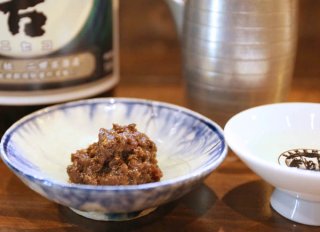 「ホタルイカのふきのとう味噌」旬の素材爆発の究極のツマミ