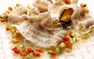 「冷製豚しゃぶソースクレオザ」これからの季節にうってつけ