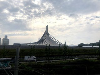 原宿散歩で「国立代々木競技場」の撮影スポットを発見！ 2021.6.6（日）