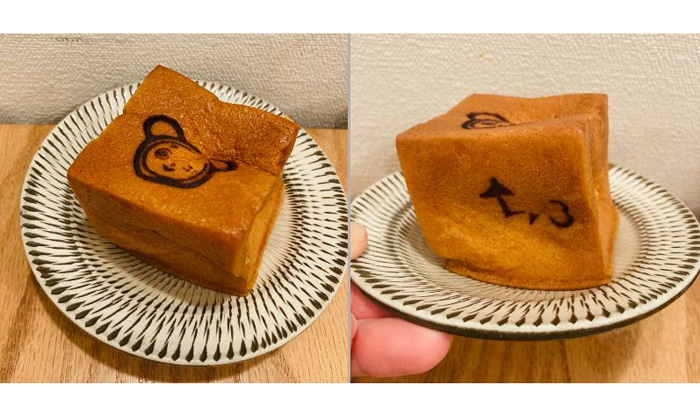 「3時」の焼き印もキュート（潰れてしまったけれども）／（C）コクハク