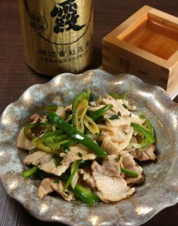 「豚と野菜のオイスターソースまぜ」豚を茹でることで時短に