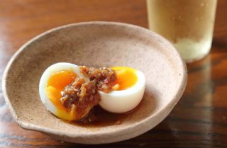 「半熟卵 豆板醤とレモンたれ」コクと深みがすごい万能ダレ