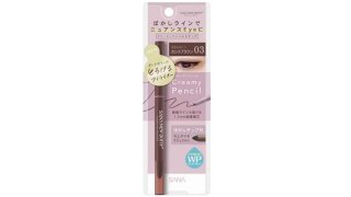 ＜おすすめコスメ：サナ ニューボーン クリーミーアイペンシルEX 03 カシスブラウン ¥1,100 （税込）＞