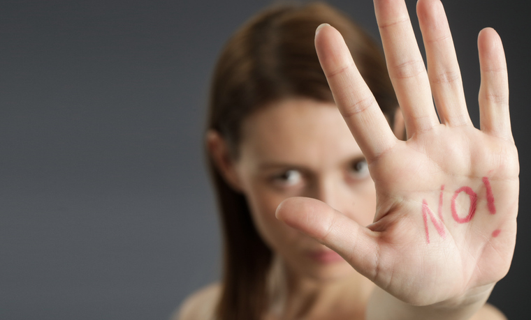 きっぱりとNOを！（写真:iStock）