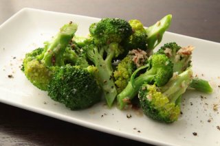 「ブロッコリーのアーリオ・オーリオ」茹で時間は1、2分でOK