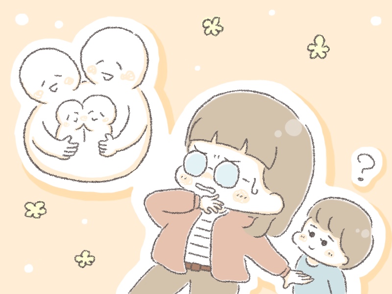 どこにでもある光景に過度に反応してしまうイラスト：こばやしまー