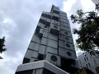 中銀カプセルタワービル 2021.10.4（月）