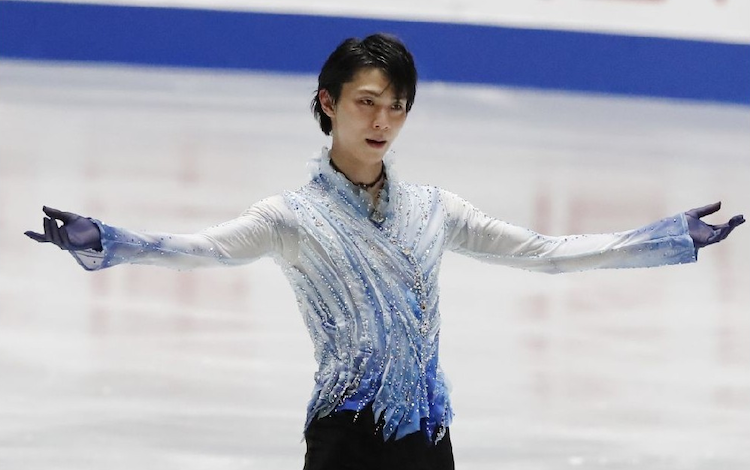 羽生結弦選手も「自転車に乗れない」と告白（Ｃ）日刊ゲンダイ