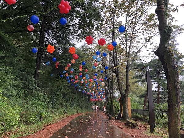 「ベリー」がテーマのバルーンスカイ（C）コクハク