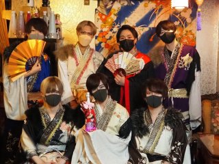 新宿・歌舞伎町の和装メンズコンカフェ「朝霧」に行ってみた