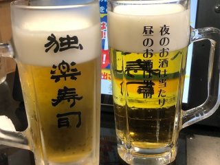 ジョッキには気の利いた一言が（C）コクハク