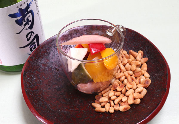 合うお酒＝日本酒、焼酎（Ｃ）コクハク