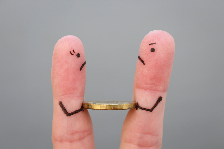 お金の価値観でもめるのあるよねー（写真:iStock）