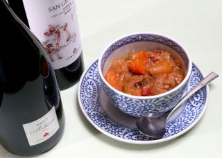 「ラタトゥイユの牛肉煮込み」ローリエをたっぷりがポイント