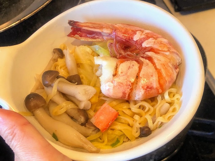 エビがいい仕事をしてくれました（C）コクハク