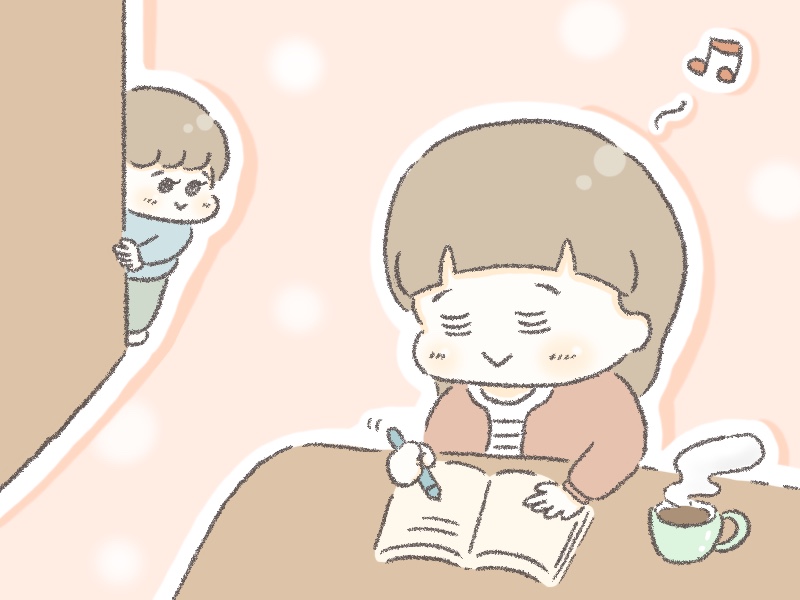 エンディングノートを書くことに決めた（イラスト：こばやしまー）