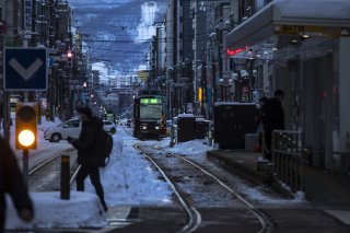 北国の夕暮れをふらふらと 2022.1.31（月）