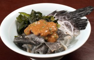 「皮のぬた」魚の皮のイメージが変わった、ゼラチン最高！